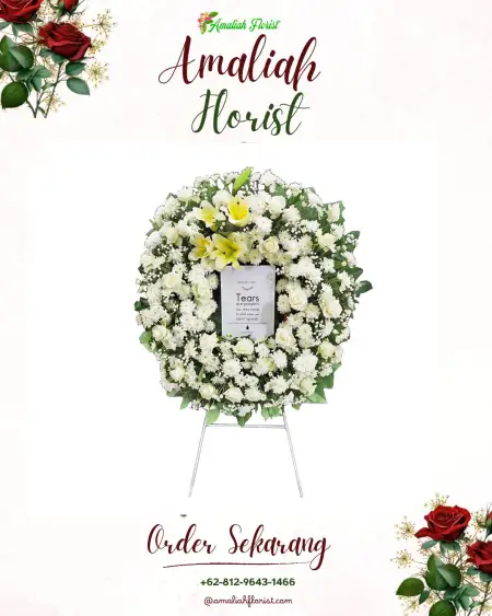 Krans Bunga Duka Keputraan